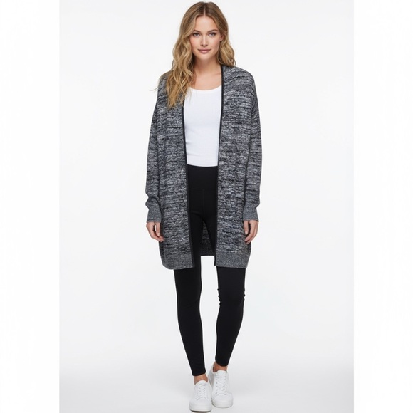 LuluLemon Black White Cardi All Day Merino Wool Cardigan - Picture 1 of 7